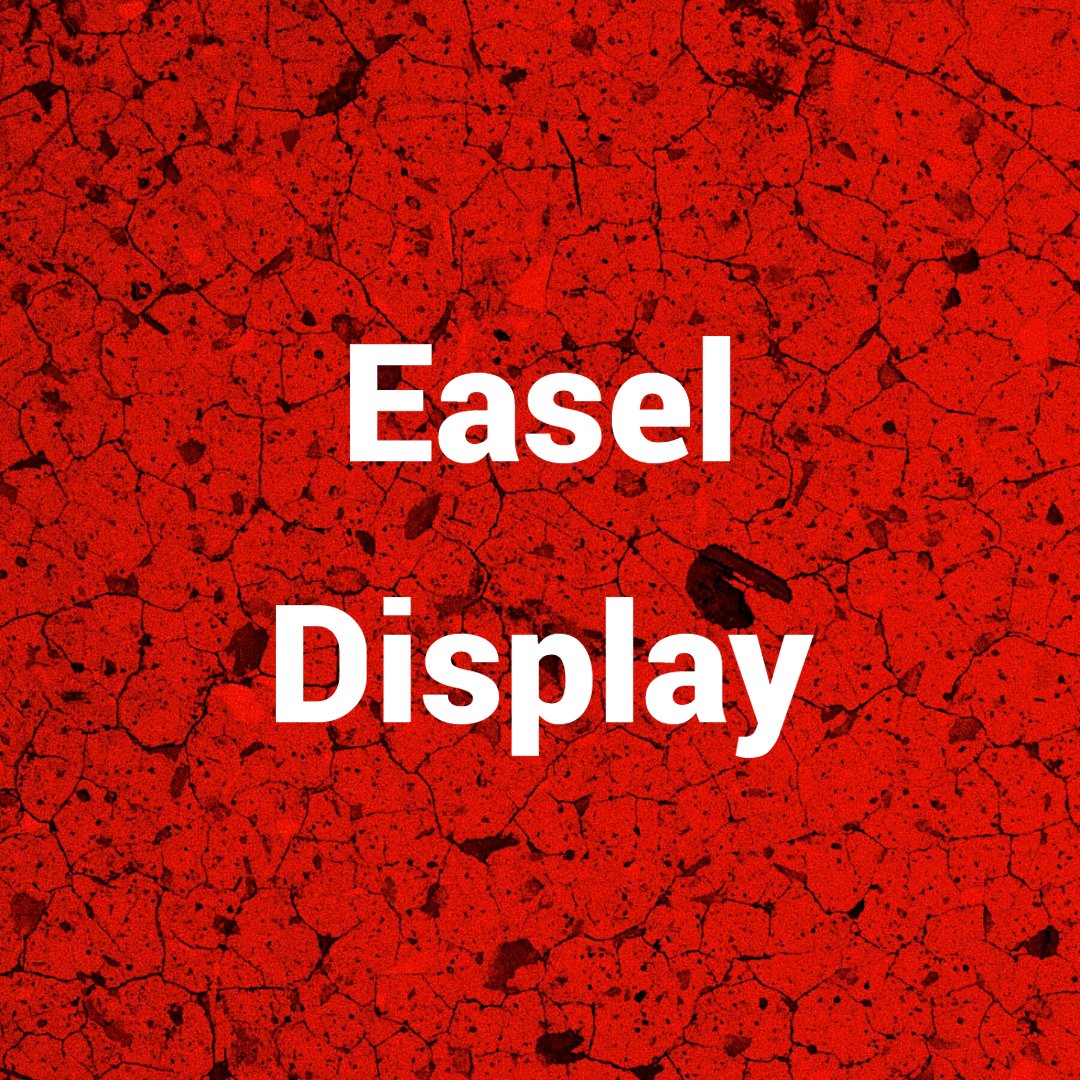 Easel Display