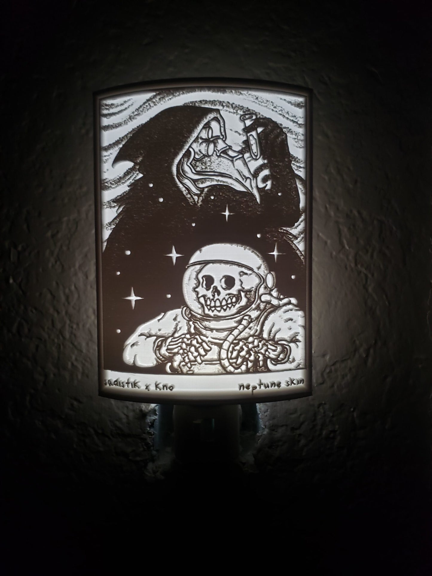 Custom Lithophane Night Light