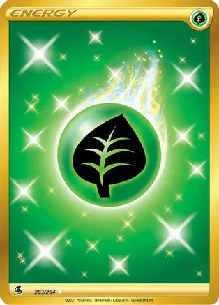 Grass Energy (Secret) - SWSH08: Fusion Strike - Near Mint