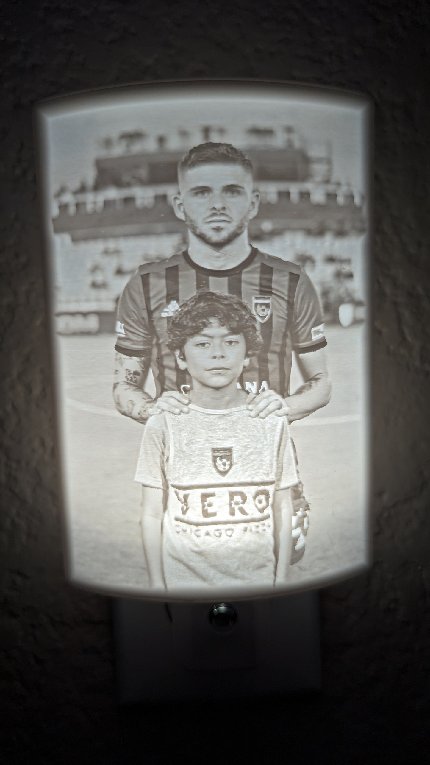 Custom Lithophane Night Light