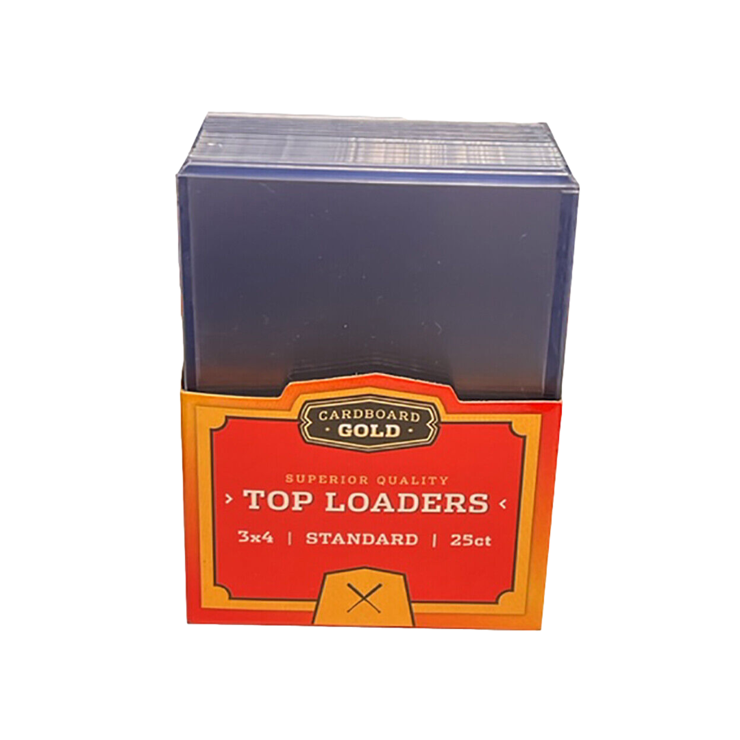 Cardboard Gold Top Loaders (25ct)